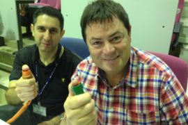Mike-Brewer-with-Nick-at-JAA-Auction